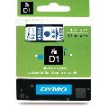 Dymo Original DirectLabel-Etiketten blau auf weiss 45014